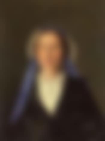 Portrait of a woman wearing a black coat (preview)