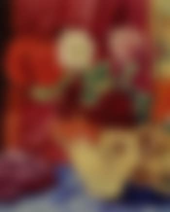 Cruche beige, dahlias (preview)