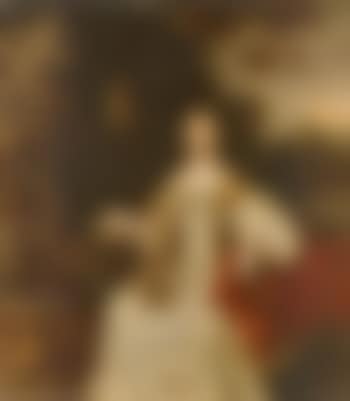 Portrait of Cornelia Reynst, seated in a garden by a fountain (preview)