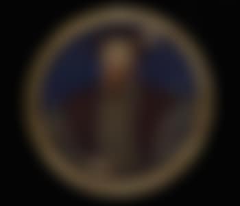 Henry Fitalan, 12th Earl of Arundel, wearing a gold figured blue-grey doublet (preview)
