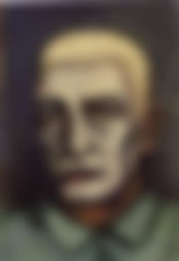 White faced clown in green (preview)