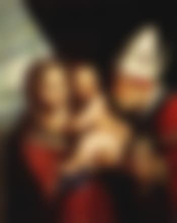 Madonna and Child with bishop (preview)