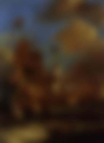 Dutch Men-o'war engaged in a battle with rowing boats in the foreground (preview)
