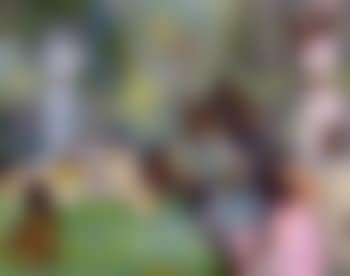 Femmes arabes se reposant dans un jardin (preview)