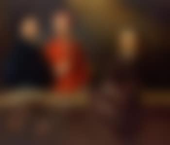 Group portrait of the artist and his son with John Milton (preview)