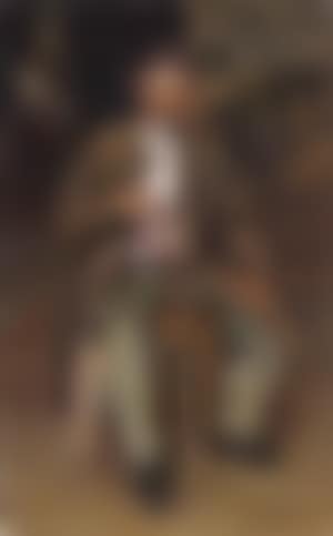 Portrait of old Chechen (preview)