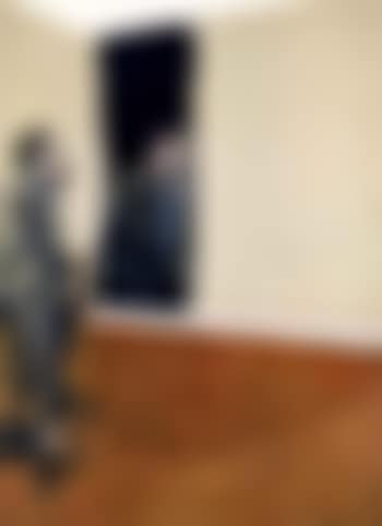 Portrait of George Dyer staring into a mirror (preview)