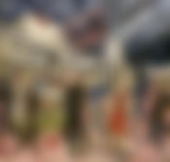 Flower stall, Embankment Station, stormy spring (preview)