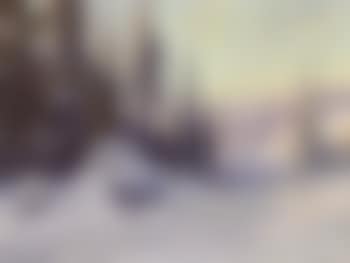 Northern landscape, winter (preview)