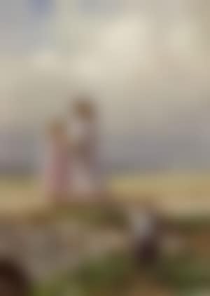 Children on stone bridge (preview)