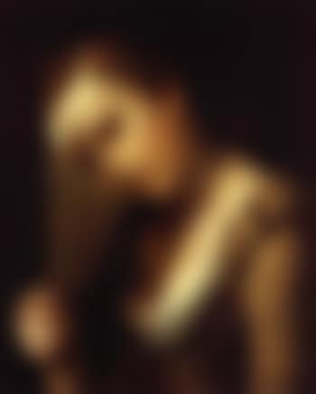 Portrait de jeune fille tenant un eventail (preview)