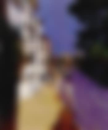 Figures in a street, London (preview)
