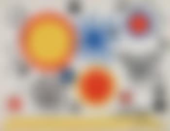 Composition with circles, spirals and butterfly (preview)