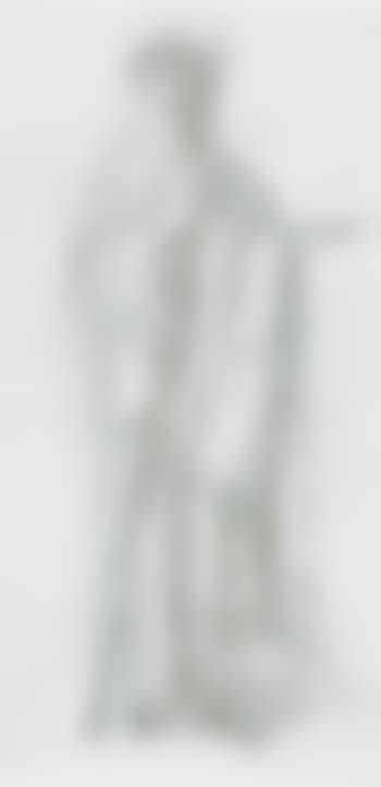 Study for an angel in Galahad at the Shrine (preview)