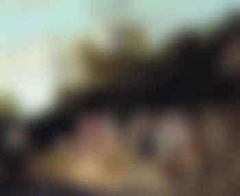 Village scene with a company of figures dancing and merrymaking outside a tavern (preview)