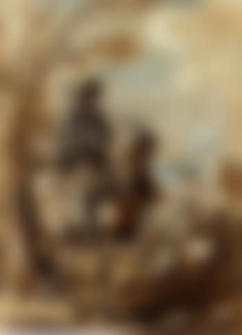 Soldiers on horseback. Drummer on horseback (preview)