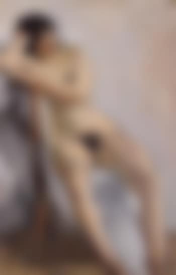 Blonde female nude (preview)