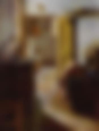 Interior of a room with a cradle (preview)