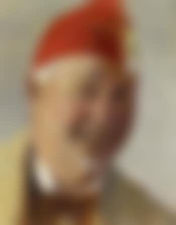 Self-portrait wearing a red hat (preview)