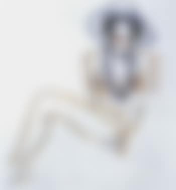 Partial Monica with hat and beads (preview)