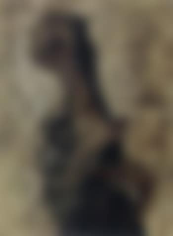 Girl combing her hair (preview)