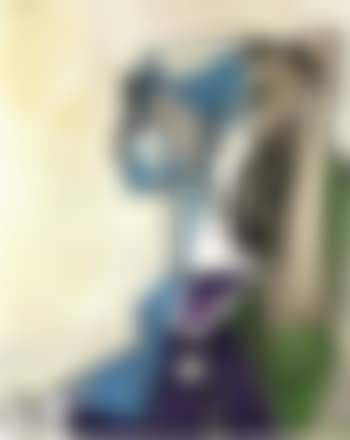 Sylvette au fauteuil vert (preview)