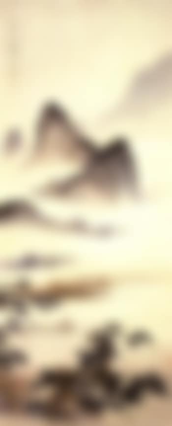 Lone skiff by a pine cliff (preview)