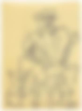 Personnage au verre assis. Trois personnages (preview)