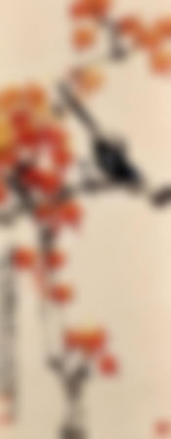 Red maple and bird (preview)
