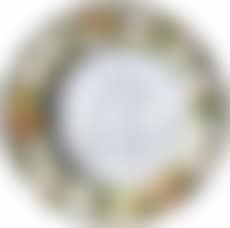 Garland of flower surrounding a marble relief (preview)