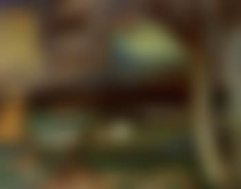 Evening landscape with goats (preview)