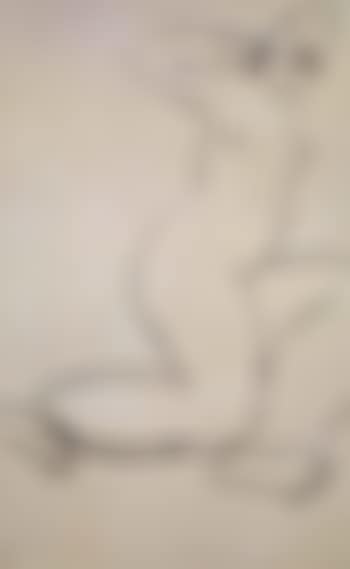 Nude and two horses (preview)