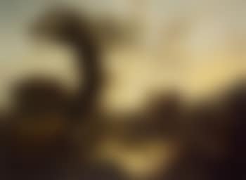 Extensive wooded landscape with milk maid and ruins (preview)