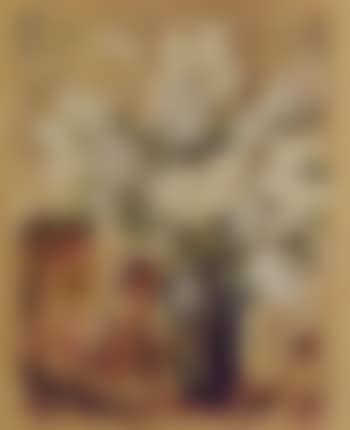 Still life with flowers on a grand piano (preview)