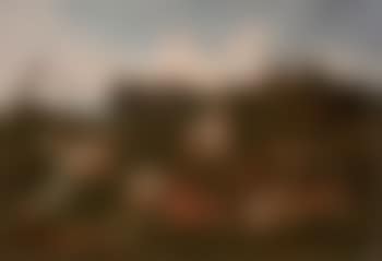 Shepherd with cattle and dogs by ruins in an Italianate landscape (preview)