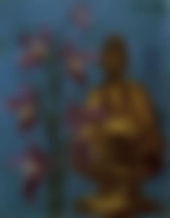 Buddha and flower (preview)