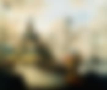 Marine with three yachts near a fortress (preview)