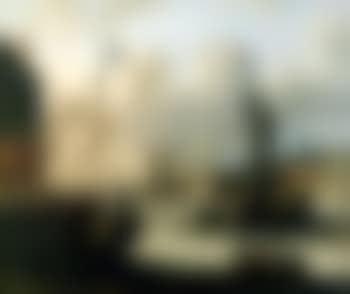 Moored ships and sloops in a Dutch city (preview)