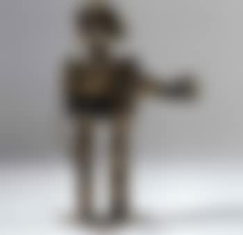 Figure with palette and brush (preview)