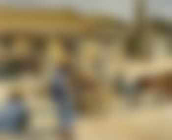 Street scene in the town Namarkar in Kaukasien (preview)
