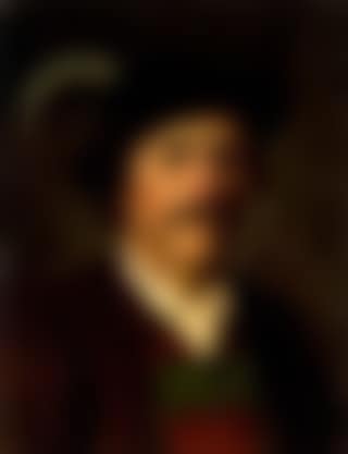 Peasant man with hat and pipe (preview)