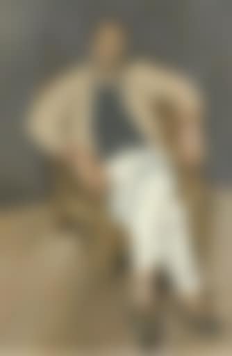 Man in a string chair (preview)