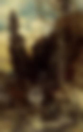 Rocky stream bank, with figures (preview)