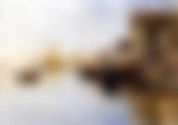 Venetian quay in evening light (preview)