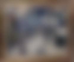 Winter farmyard scene (preview)
