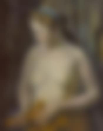 Woman tying her skirt (preview)