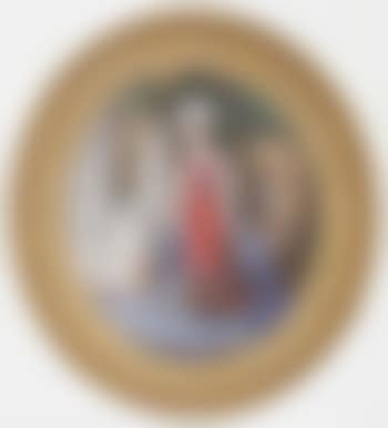 Maria Theresa, Duchess of Angouleme standing before a throne (preview)