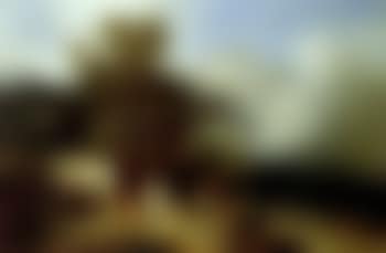Mountain landscape in Caucasus with figures (preview)
