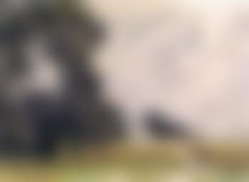 Haystacks at the edge of woods (preview)