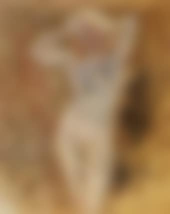 Nude female - possibly study for Bathing nymph (preview)
